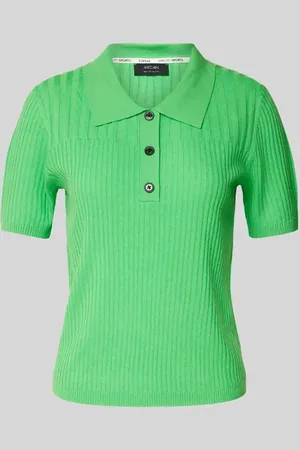 Marc Cain T-Shirt in Strick-Optik mit Kaschmir-Anteil Modell 
