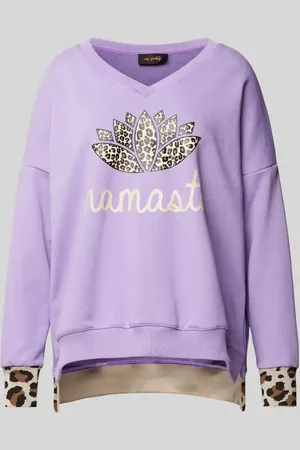 miss goodlife Oversized Sweatshirt mit gerippten Abschlüssen in , Größe XS