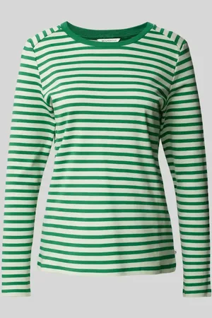 TOM TAILOR Regular Fit Langarmshirt aus reiner Baumwolle in , Größe S