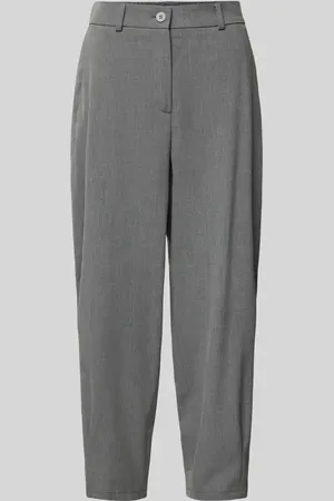 SEDUCTIVE Relaxed Fit Stoffhose mit verkürztem Schnitt Modell 