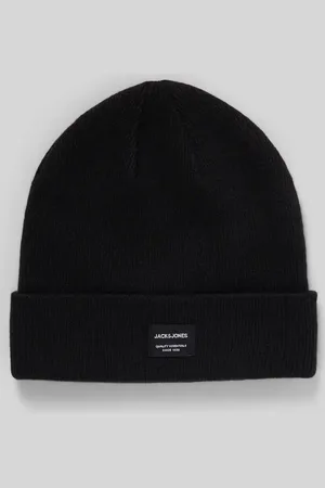 JACK & JONES Beanie mit Label-Detail in , Größe S