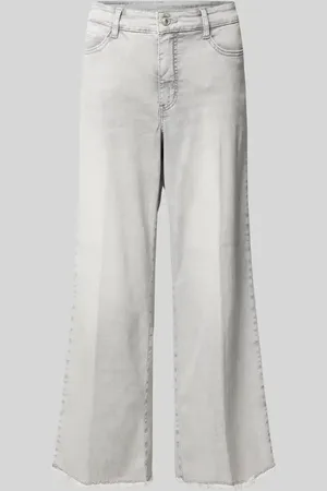 Mac Wide Leg Jeans mit verkürztem Schnitt Modell 
