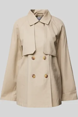 Y.A.S Trenchcoat mit Leistentaschen Modell 