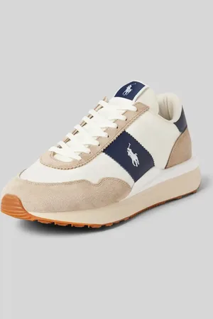 Ralph Lauren Sneaker aus Leder-Mix Modell 