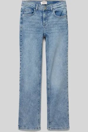 ONLY Wide Leg Jeans aus Baumwoll-Mix Modell 