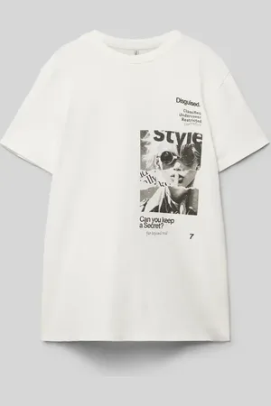 ONLY Regular Fit T-Shirt aus reiner Baumwolle Modell 