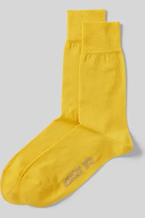 Christian Berg Socken mit Label-Print im 2er-Pack in , Größe 39/42