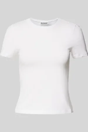 Weekday Slim Fit T-Shirt mit Rundhalsausschnitt in , Größe S