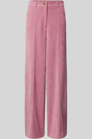 Ichi Wide Leg Cordhose mit Bundfalten Modell 