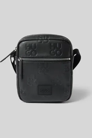 HUGO BOSS Crossbody Bag mit Allover-Logo-Prägung Modell 