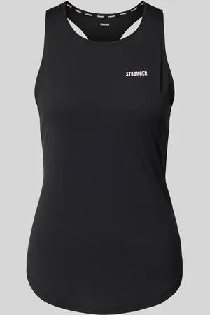 Stronger Tanktop mit Label-Print in , Größe L