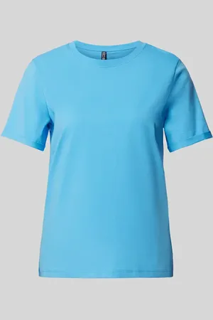 Pieces® Regular Fit T-Shirt aus reiner Baumwolle Modell 