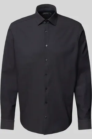 Jake*s Regular Fit Business-Hemd mit Kentkragen in , Größe 39/40