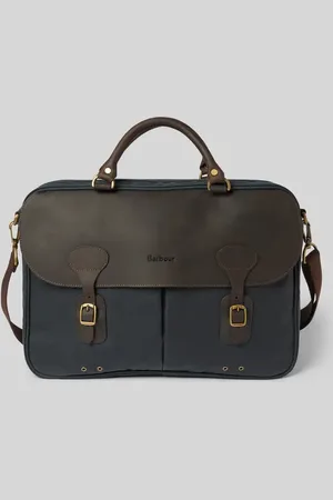 Barbour Laptoptasche aus gewachster Baumwolle in , Größe 1