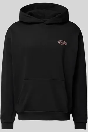 Review Hoodie mit Label-Print in , Größe XS