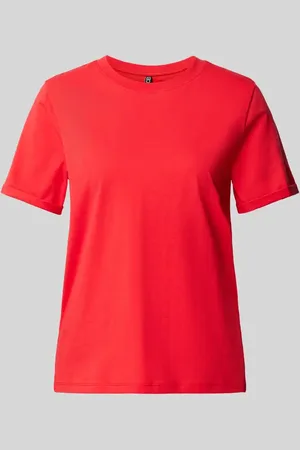 Pieces® Regular Fit T-Shirt aus reiner Baumwolle Modell 