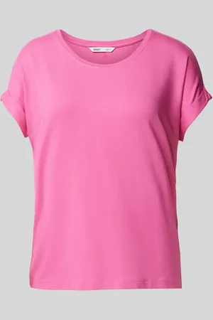 ONLY Regular Fit T-Shirt mit Viskose-Anteil Modell 