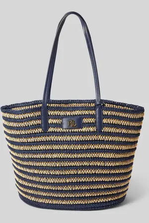 Ralph Lauren Handtasche mit Label-Badge Modell 