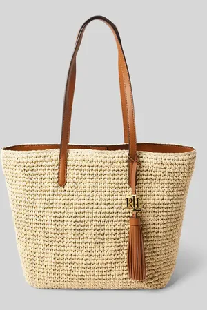 Ralph Lauren Handtasche mit Label-Applikation Modell 