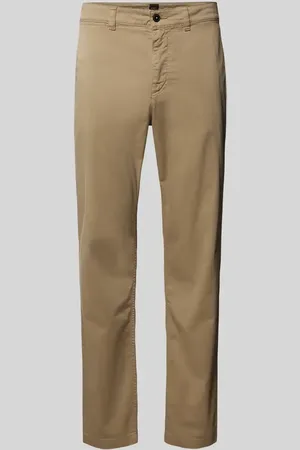HUGO BOSS Regular Fit Chino mit Gürtelschlaufen in , Größe 30/32