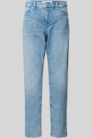 Mac Jeans mit Ziersteinbesatz in , Größe 34/30