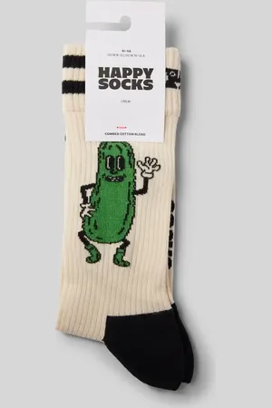 Happy Socks Socken mit Motiv-Stitching Modell 