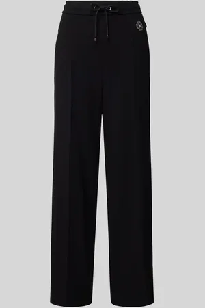 Mac Straight Leg Stoffhose mit fixierten Bügelfalten Modell 