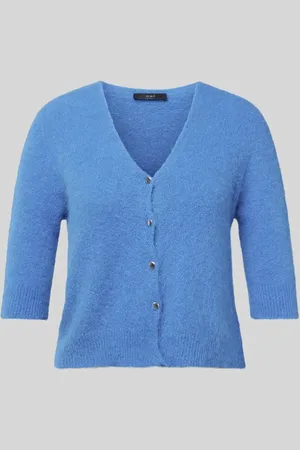 Oui Strickjacke mit Knopfleiste in , Größe 38