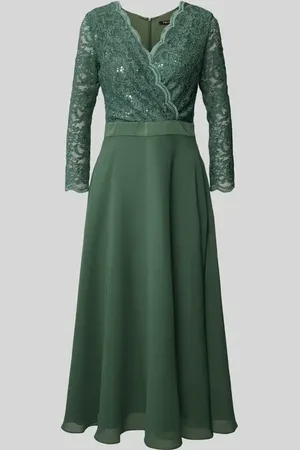 Swing Cocktailkleid mit Spitzenbesatz in , Größe 34