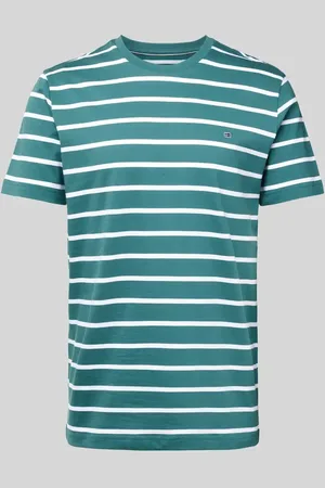 Christian Berg T-Shirt mit geripptem Rundhalsausschnitt in , Größe S