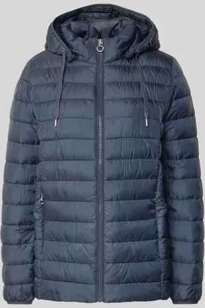 QS by s.Oliver Slim Fit Steppjacke mit abnehmbarer Kapuze in , Größe 32