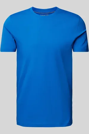 Christian Berg T-Shirt mit geripptem Rundhalsausschnitt in , Größe S