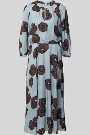 Luisa Cerano Midikleid mit 3/4-Ärmel in , Größe 34
