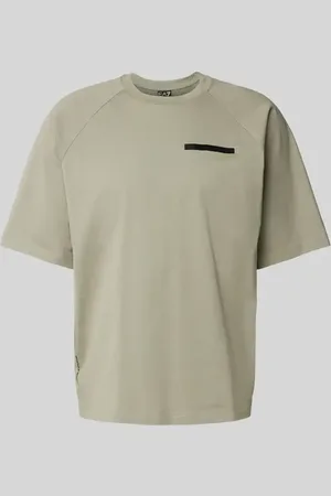 EA7 T-Shirt mit Label-Detail in , Größe S