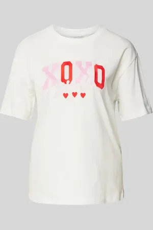 VERO MODA Relaxed Fit T-Shirt aus reiner Baumwolle Modell 