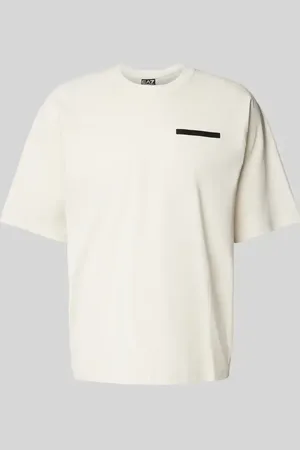 EA7 T-Shirt mit Label-Detail in , Größe S