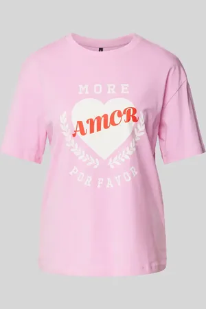 VERO MODA Relaxed Fit T-Shirt aus reiner Baumwolle Modell 