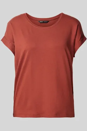 ONLY Regular Fit T-Shirt mit Viskose-Anteil Modell 