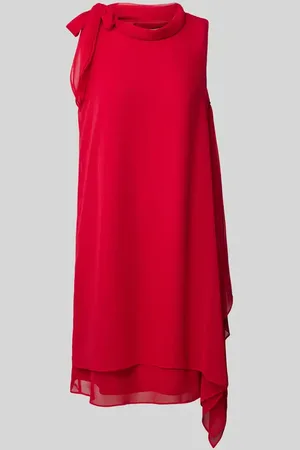 Vera Mont Knielanges Cocktailkleid mit Knotendetail in , Größe 36