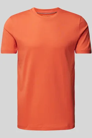 Christian Berg T-Shirt mit geripptem Rundhalsausschnitt in , Größe S