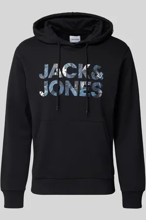 JACK & JONES Hoodie mit Label-Print Modell 
