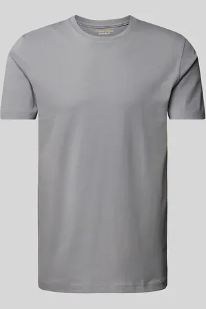 Christian Berg T-Shirt mit geripptem Rundhalsausschnitt in , Größe S