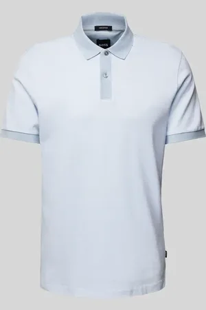 HUGO BOSS Regular Fit Poloshirt mit Label-Detail Modell 