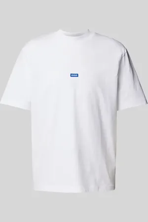 Hugo Blue T-Shirt mit Label-Badge Modell 
