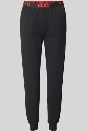 HUGO BOSS Relaxed Fit Sweatpants mit elastischem Label-Bund Modell 