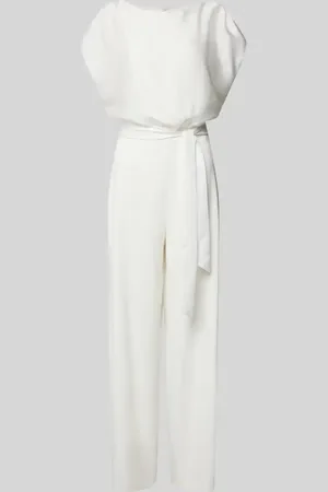 Swing Jumpsuit mit Taillengürtel in , Größe 34