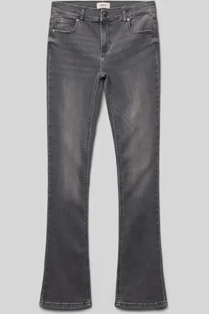 ONLY Regular Fit Wide Leg Jeans aus Baumwoll-Mix Modell 