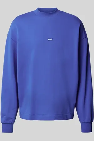 Hugo Blue Sweatshirt mit Stehkragen Modell 