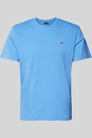 Napapijri T-Shirt mit Label-Stitching Modell 
