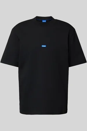 Hugo Blue T-Shirt mit Label-Badge Modell 